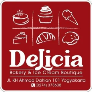 Delicia Bakery Ice Cream Roti Sisir Jogja Bakpia Brownies Jogja
