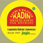 Logo Bakmi & Bajigur Kadin Mbah Hj. Karto Pak Rochadi