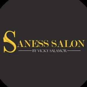Logo Saness Salon by Vicky Salamor