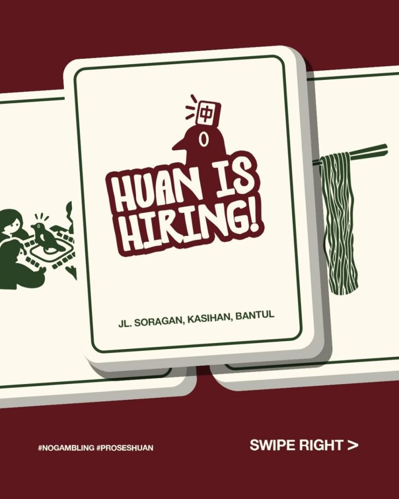 Poster lowongan HUAN