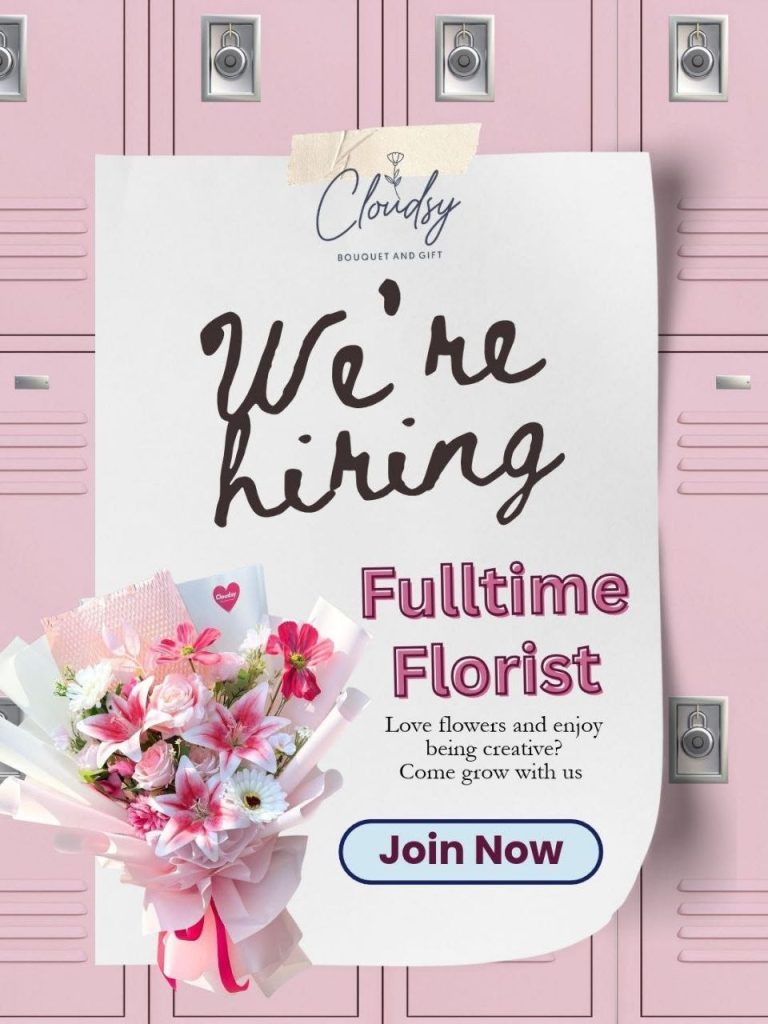 Poster lowongan Cloudsy